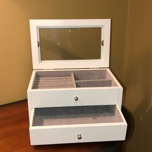 White Jewelry Box